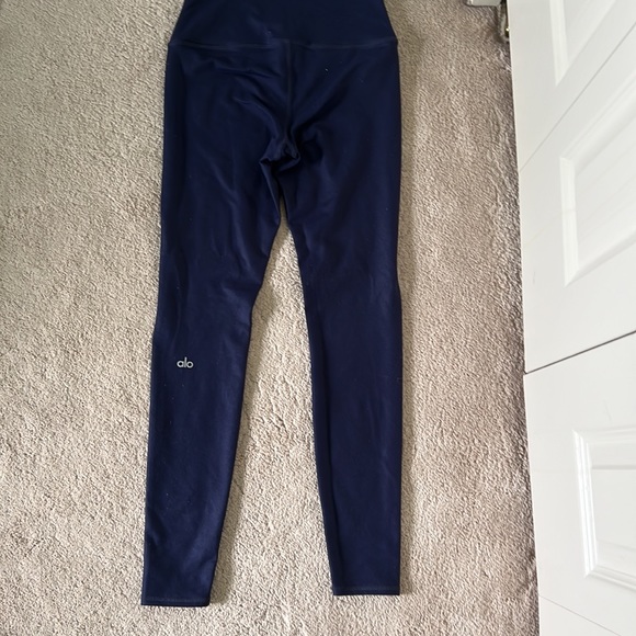 Alo Yoga Navy Leggings - Picture 1 of 3